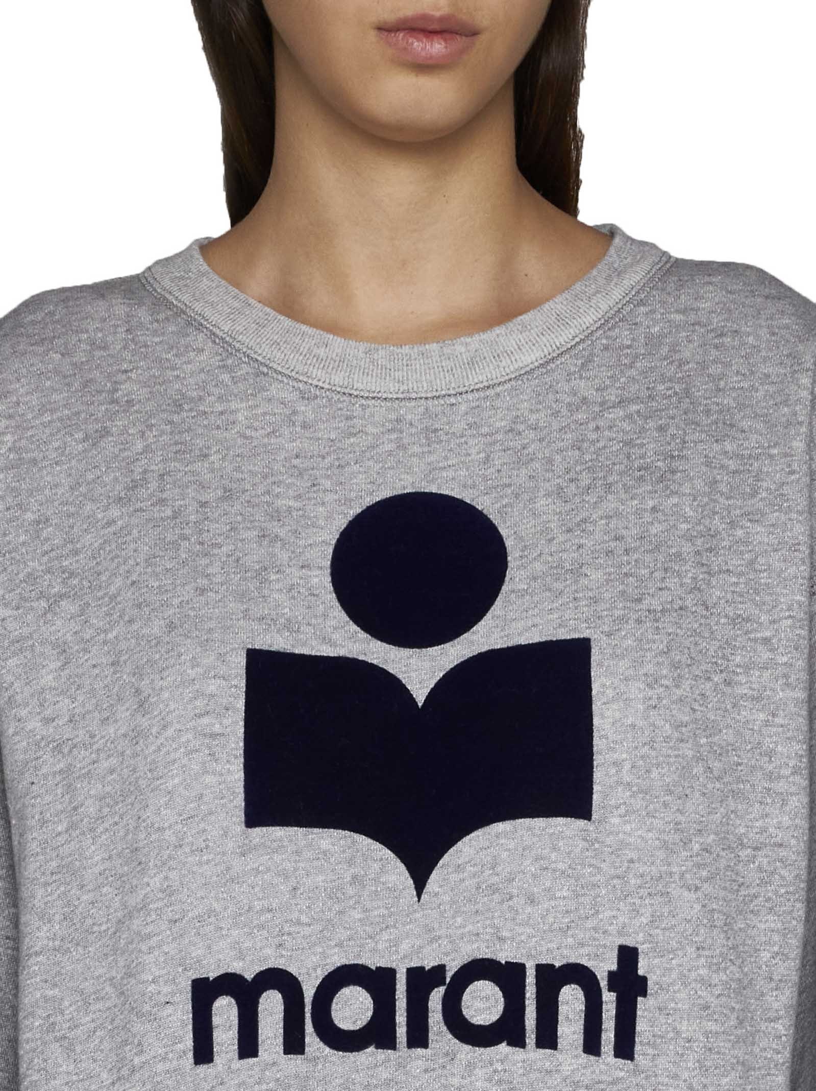 Shop Isabel Marant Étoile Mobyli Sweatshirt In White
