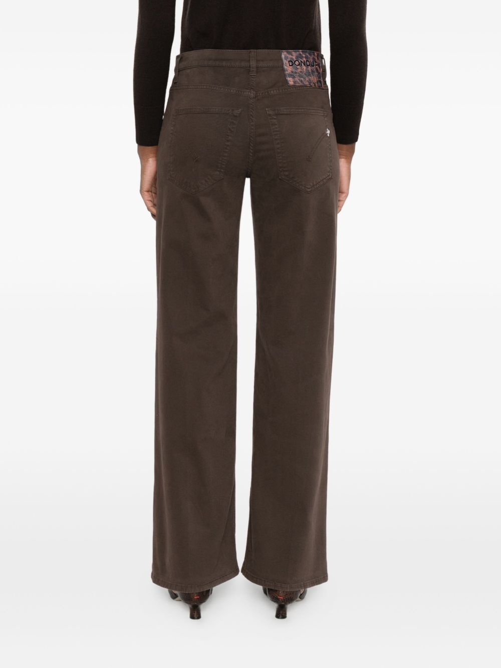 Dondup Buttoned Jeans In Multi
