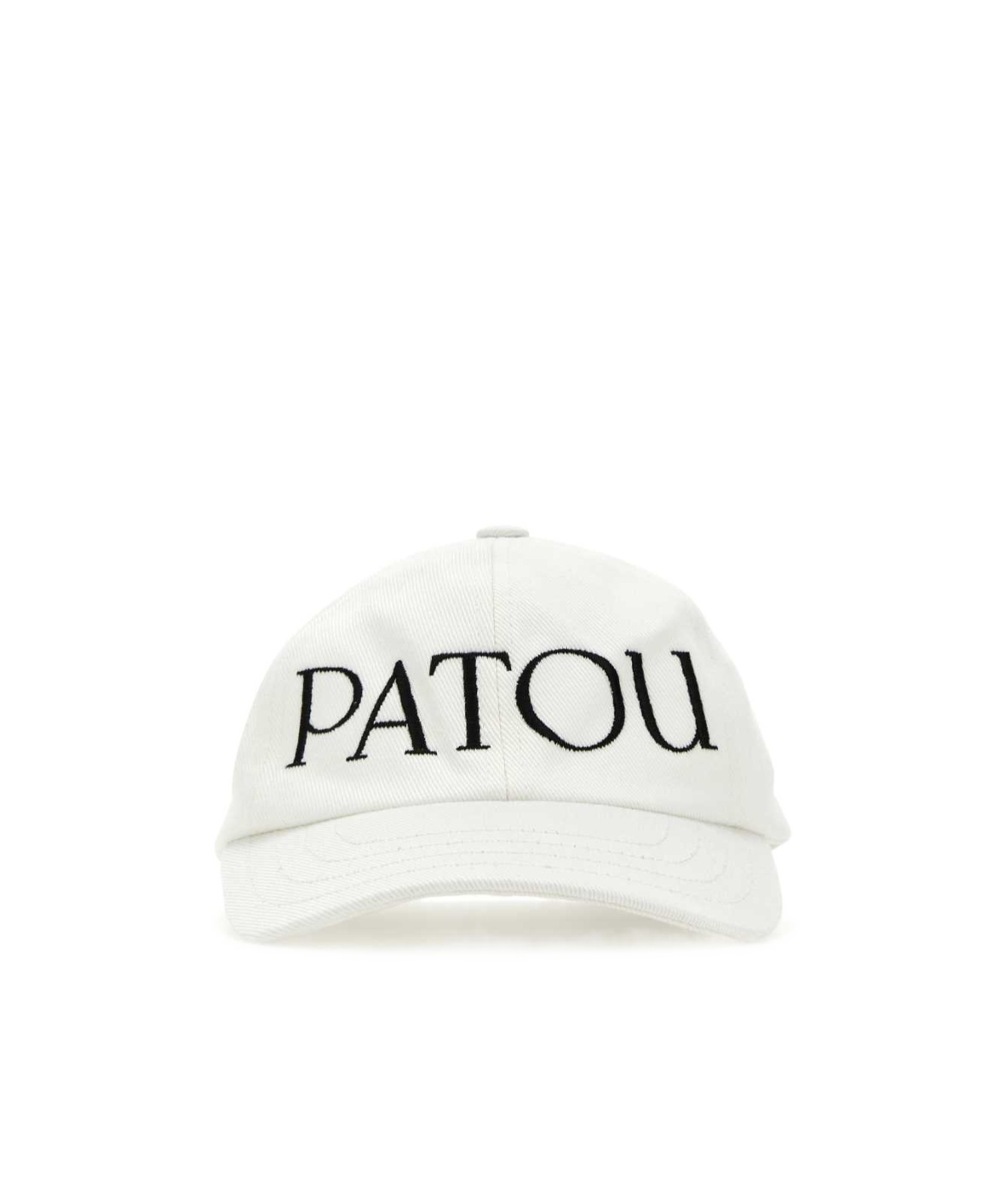 Patou Baseball Hat With Logo In White
