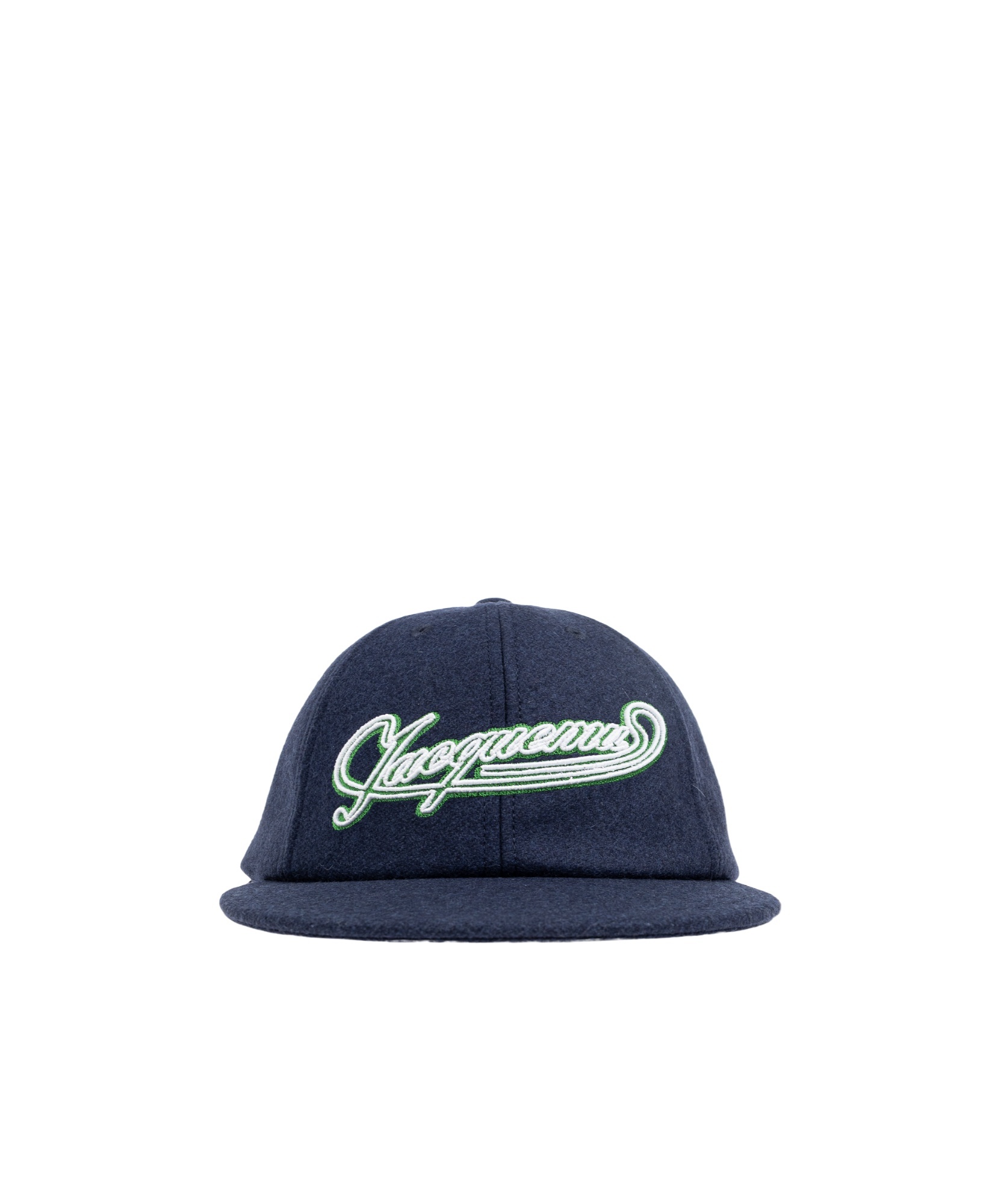 Jacquemus Letter Detail Hat In Blue
