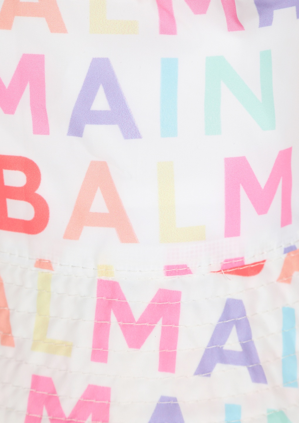 Balmain Logo-print Bucket Hat In White