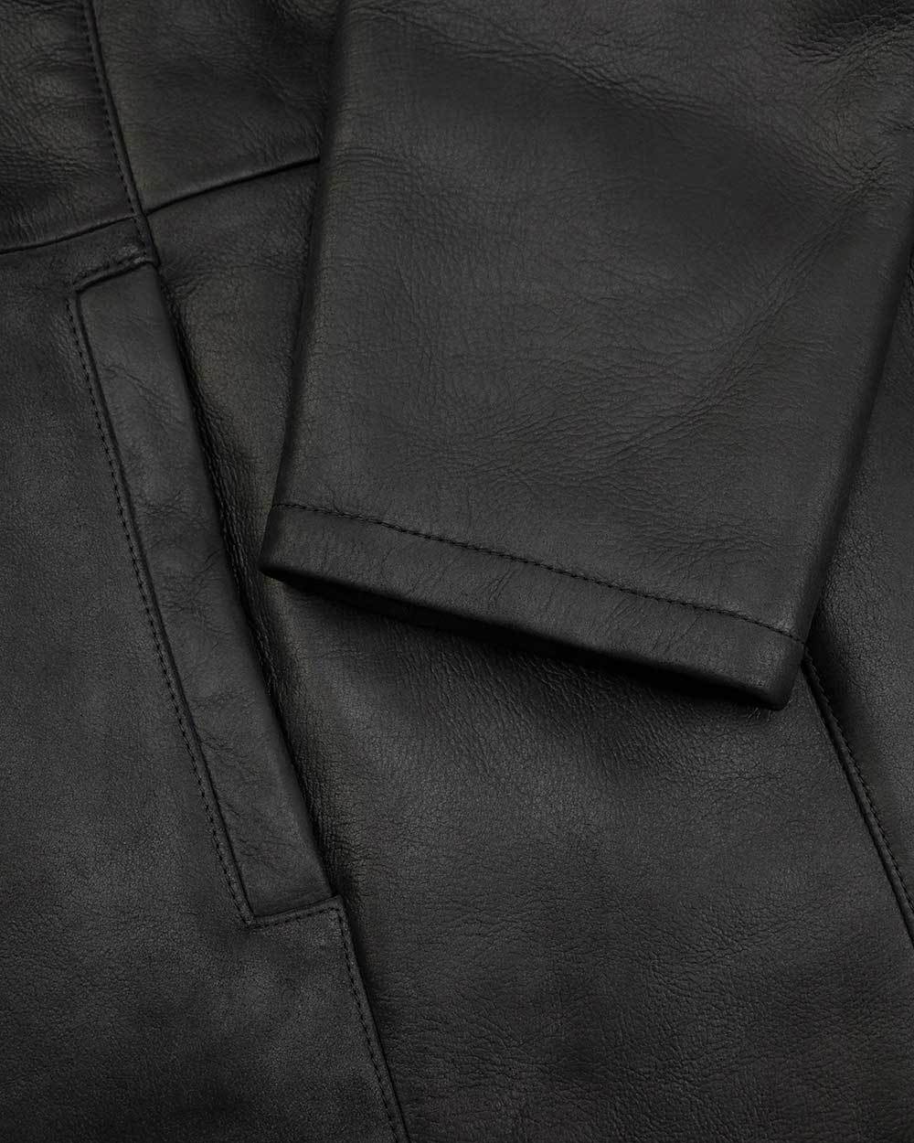 Ferragamo Lapel Coat In Black