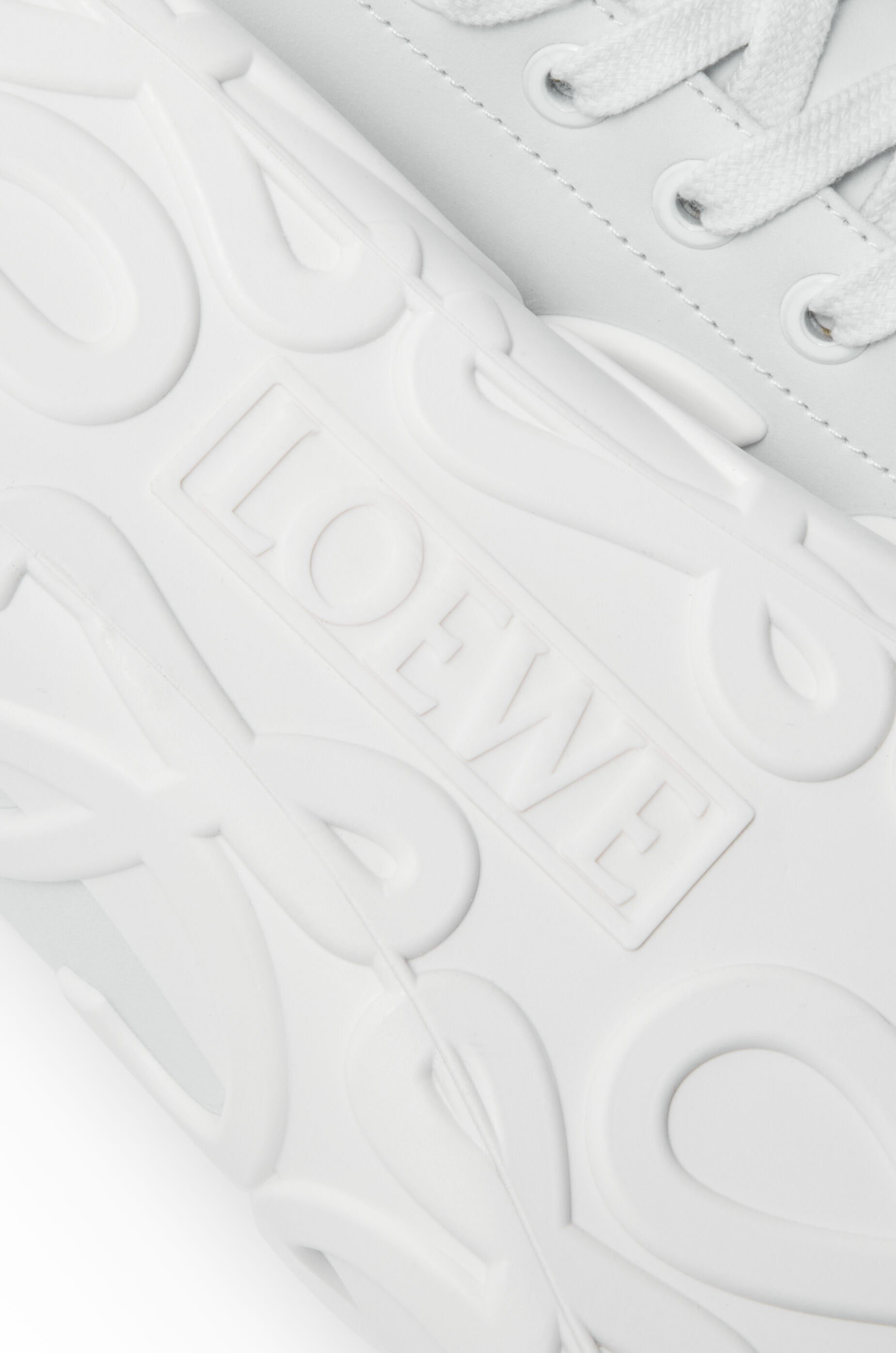 LOEWE RISE LACE-UP SNEAKER IN NUBUCK