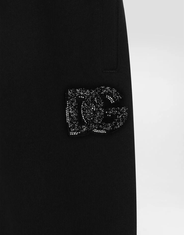 Dolce & Gabbana Logo-detail Track Pants In Black