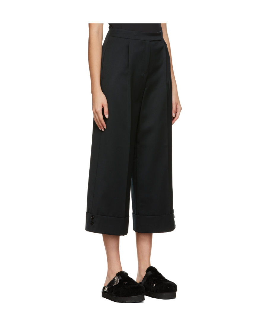 Simone Rocha Straight Casual Pants In Black