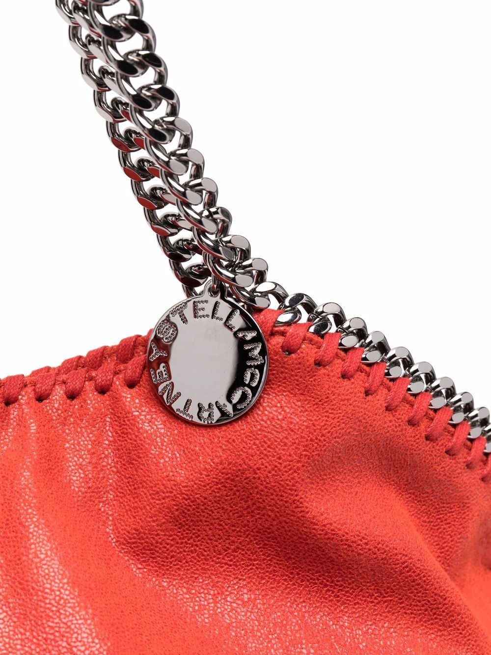 Stella Mccartney Falabella Tote Bag In Red