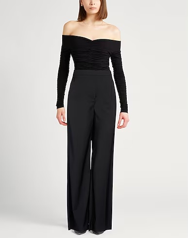 Max Mara High-waisted Flared Pants In Black