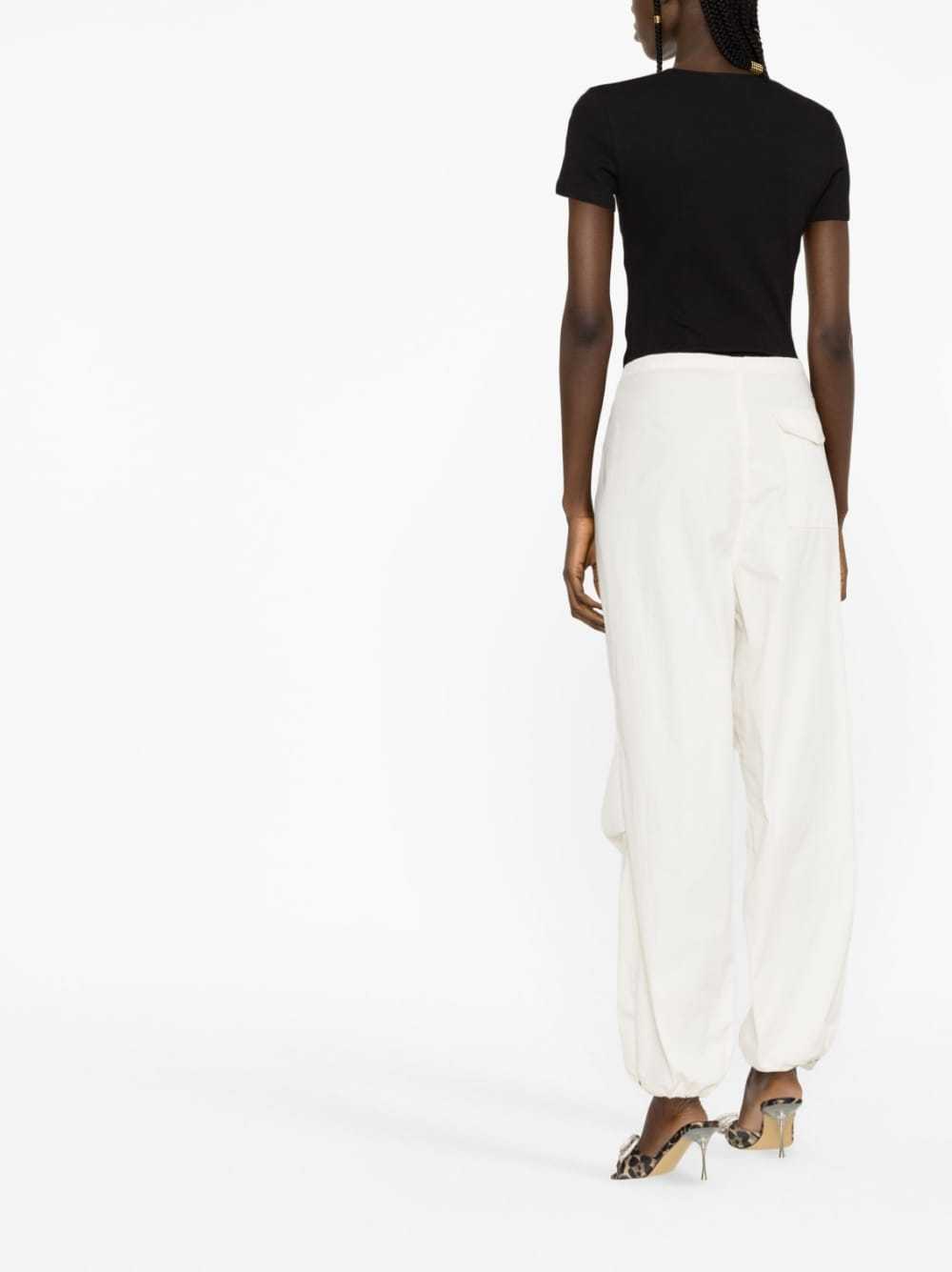 Blumarine Logo-print Cotton T-shirt In Black