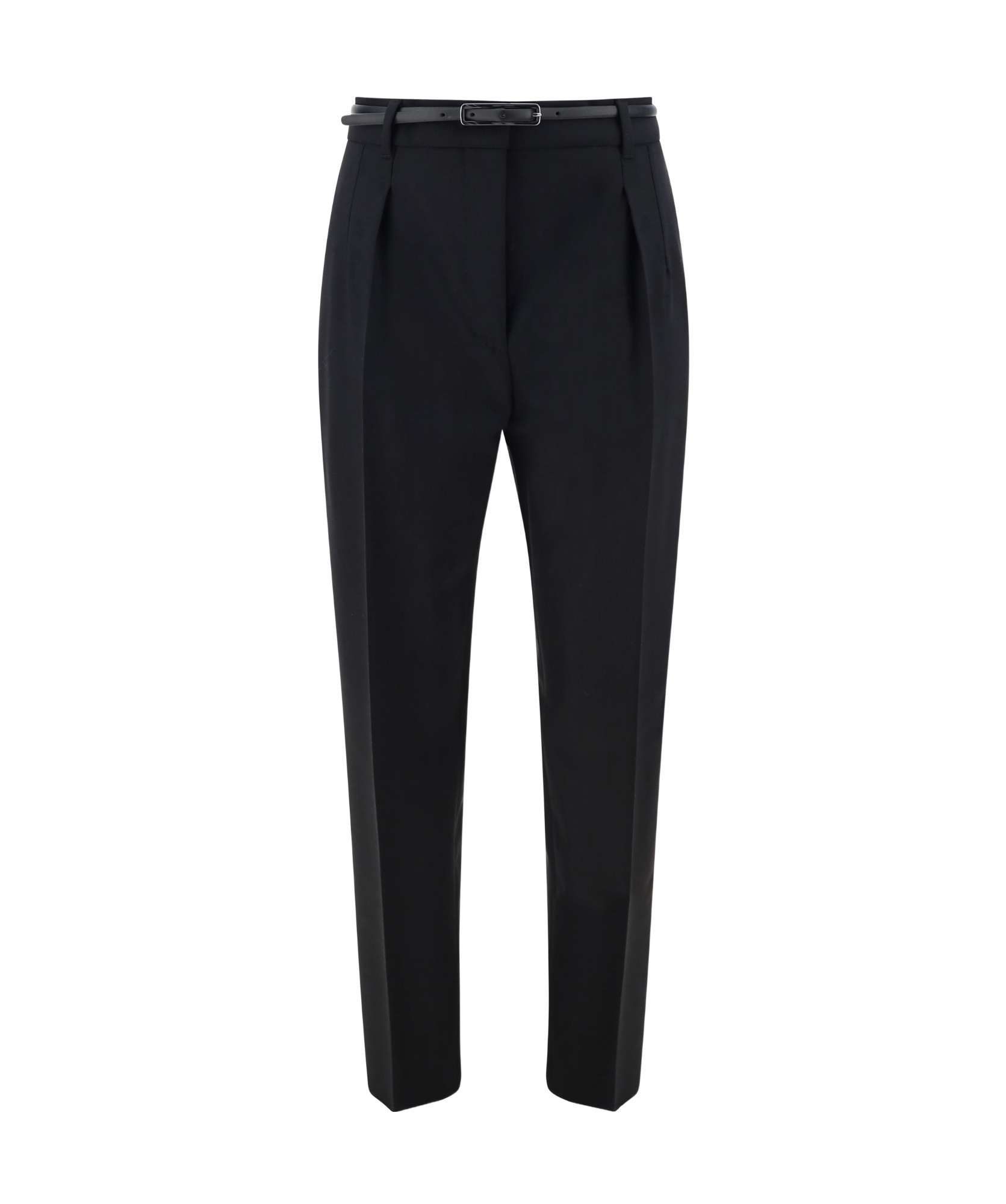 MAX MARA MAX MARA BELTED HIGH WAIST TROUSERS