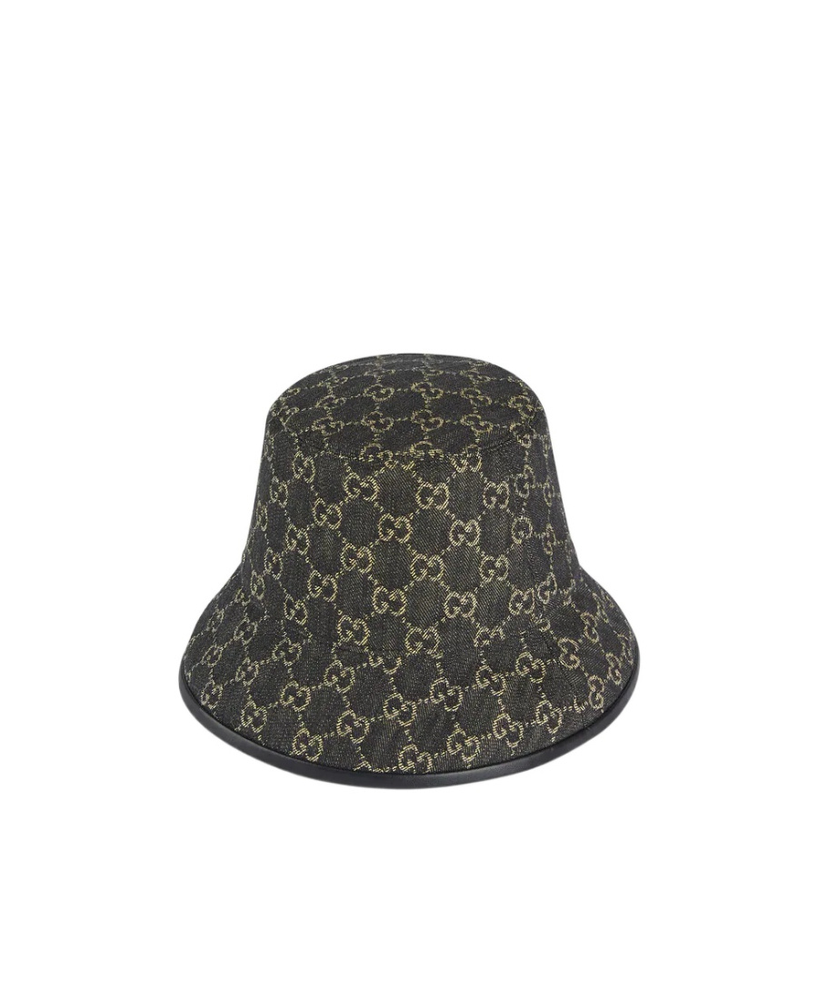 Gucci Gg-canvas Bucket Hat In Black
