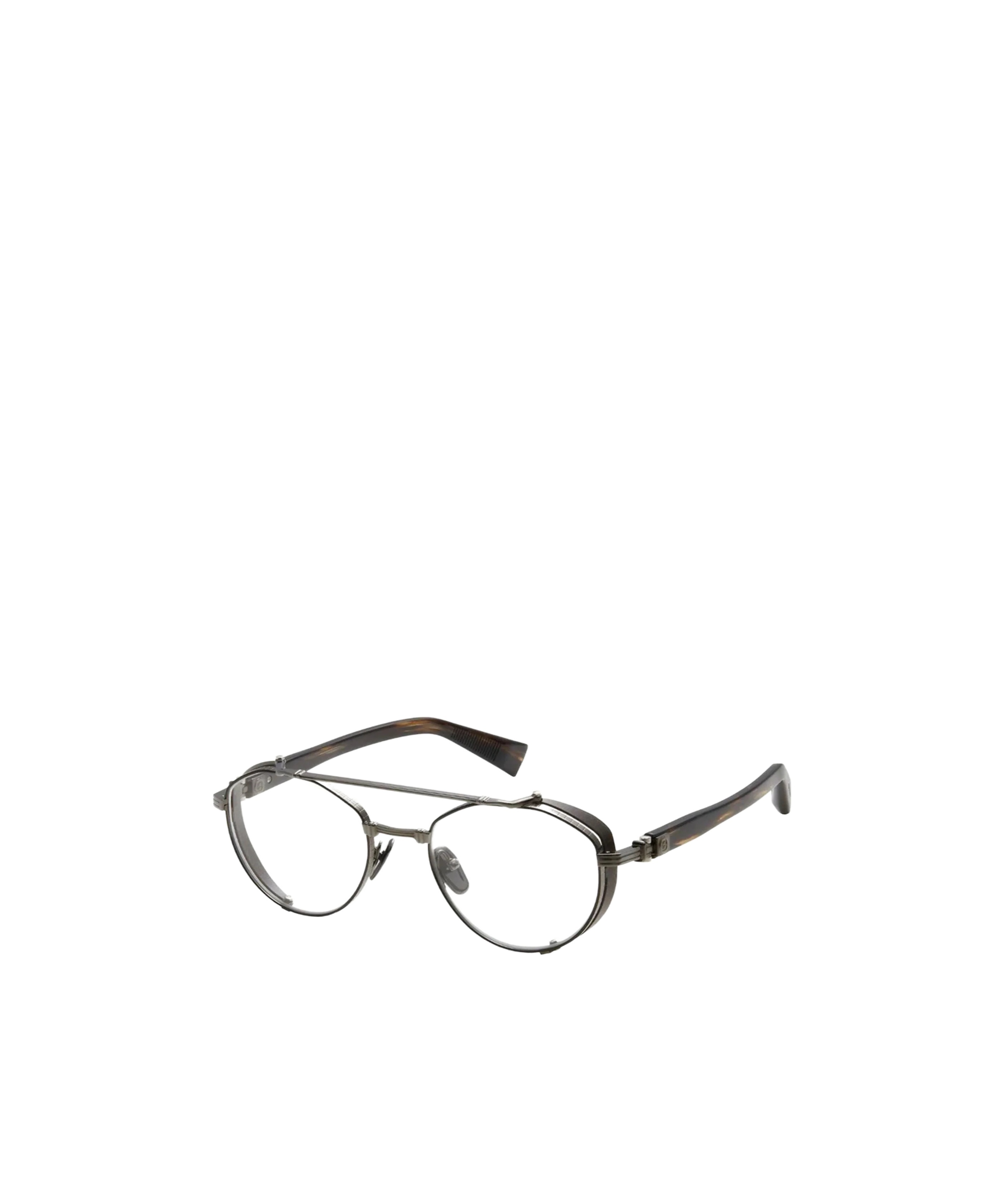 Balmain Full Frame Plain Mirror In Black