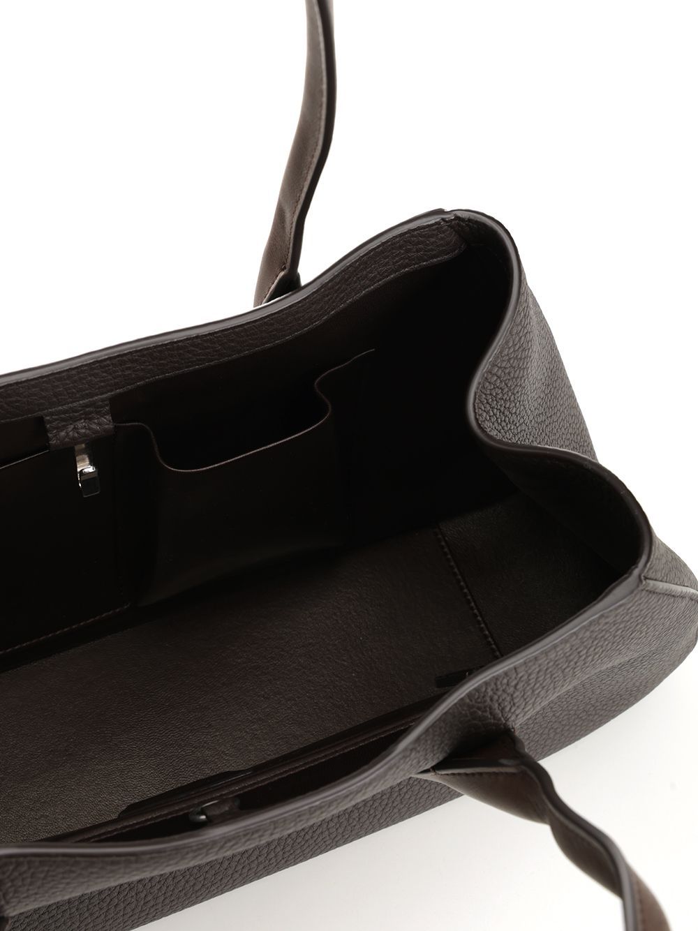 The Row Alger Handbag In Brown