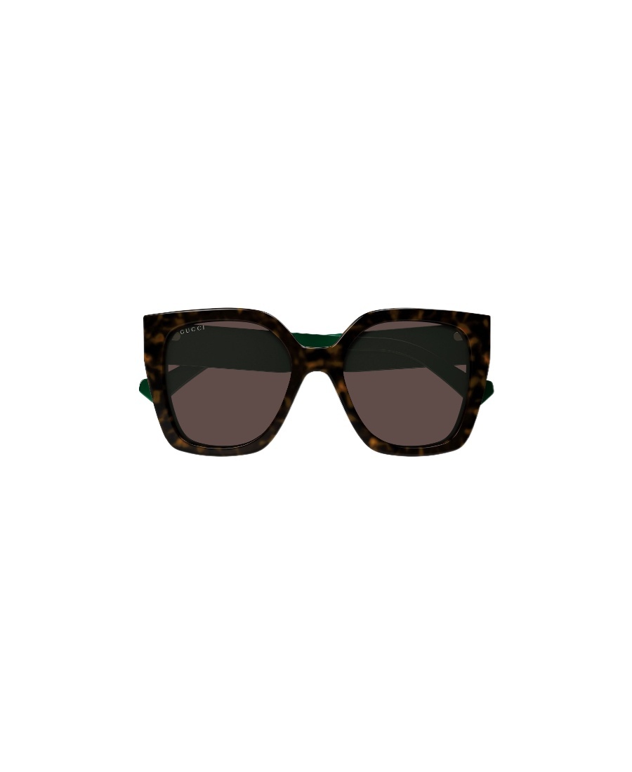 Gucci Square-frame Tortoiseshell Sunglasses In Black