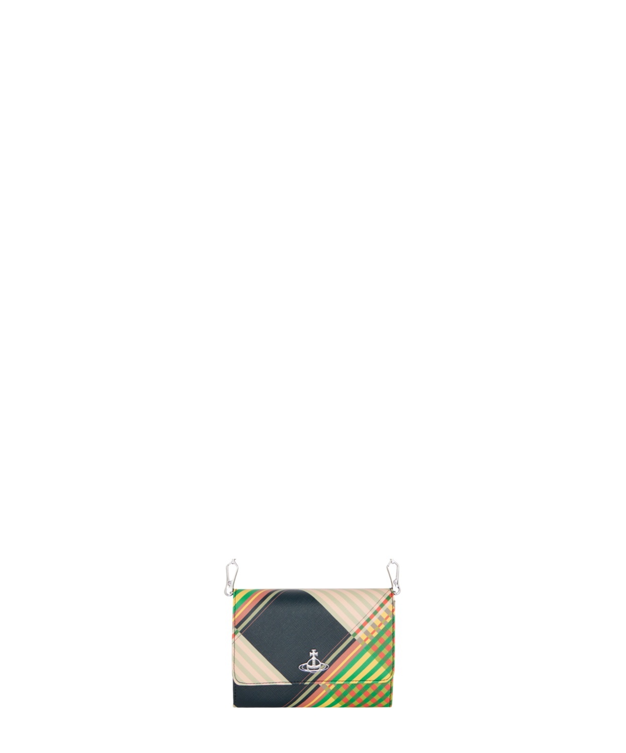 Vivienne Westwood Printed Cross-body Wallet In Multicolor