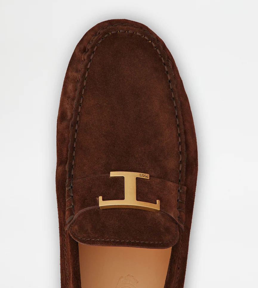 Tod's Gommino T Timeless Loafers In Brown