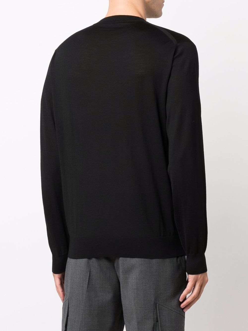 Prada Sweatshirt Aus Technischer Baumwolle In Black