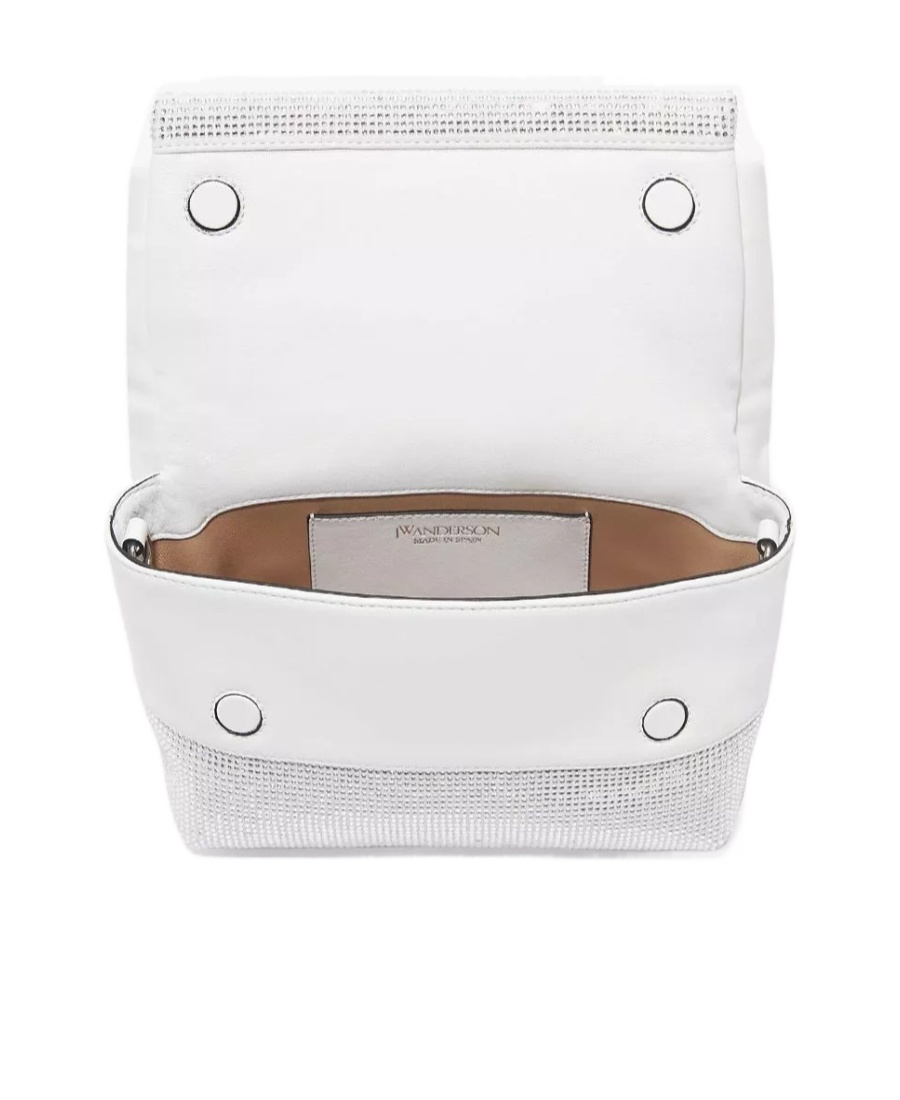 Jw Anderson Small Twister Bag In White