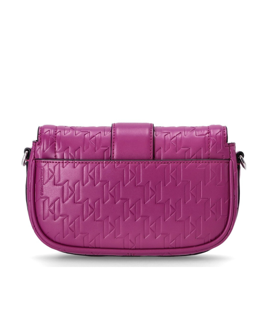 Karl Lagerfeld K/saddle Crossbody Bag In Pink