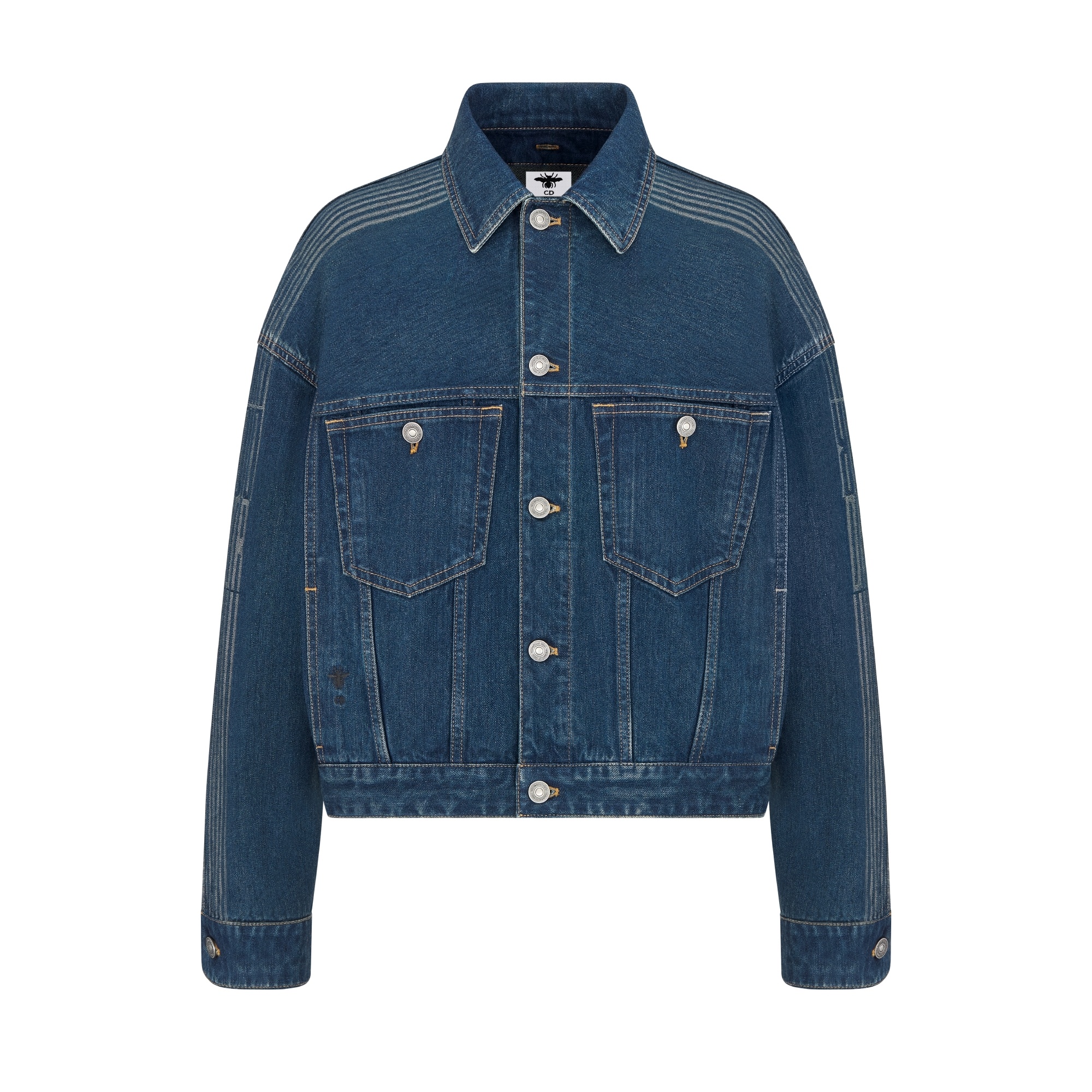 Dior Alps Oversized Jacket In Blue