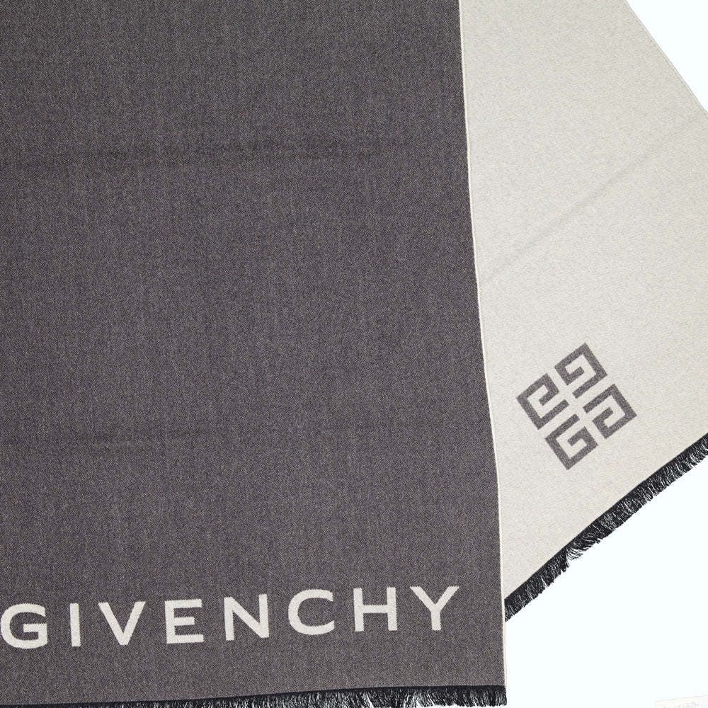 Givenchy Logo Scarf In Black