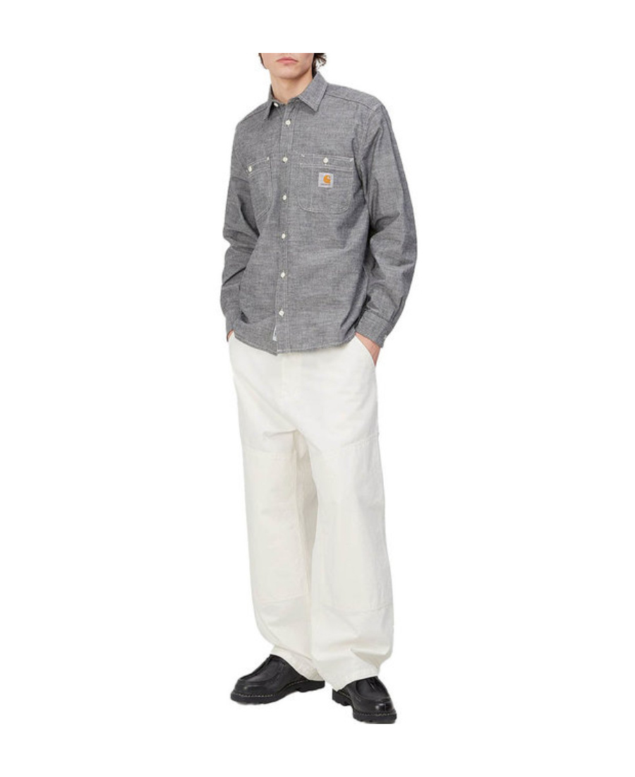 Carhartt Walter Double Knee Tapered Trousers In White