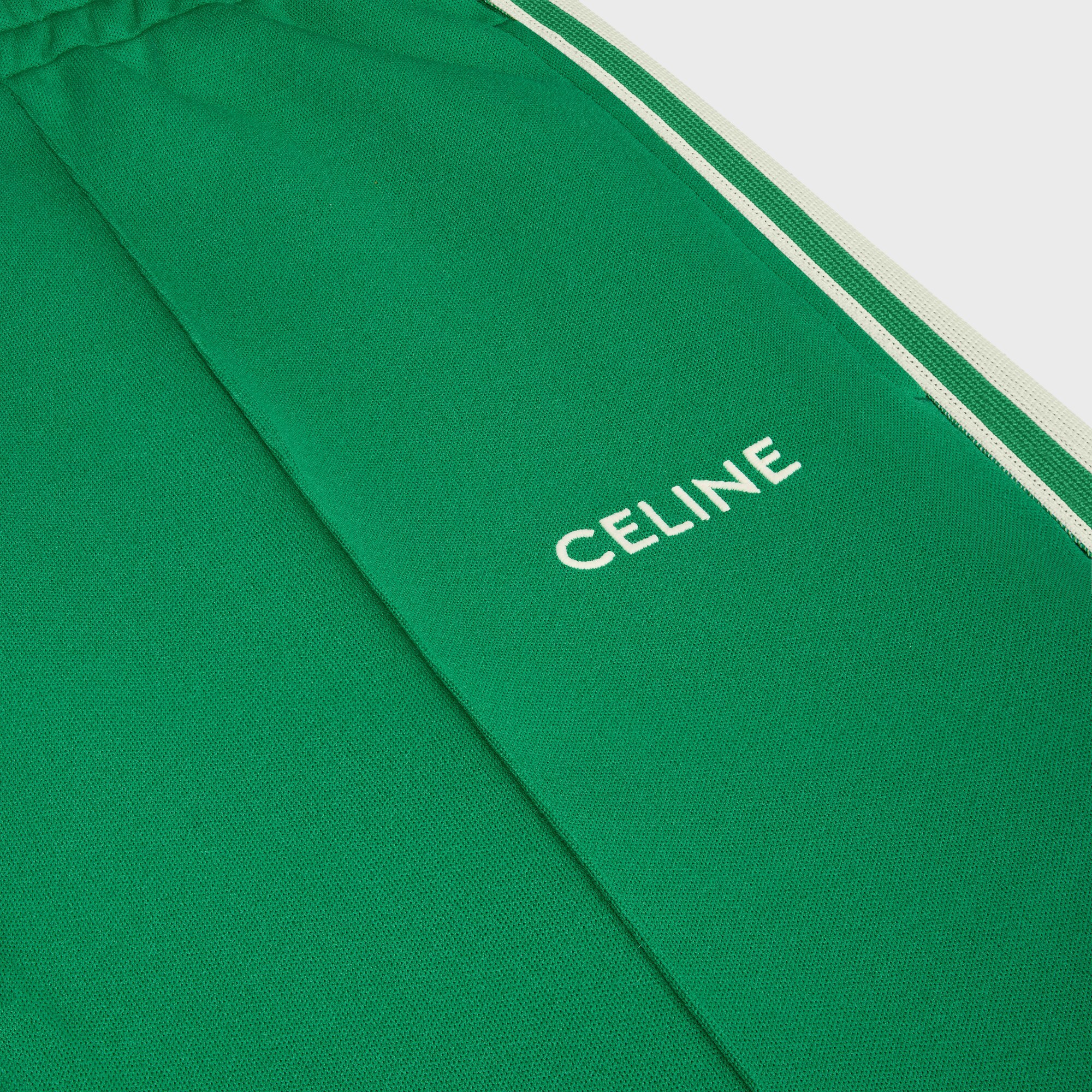 Celine Tracksuit Pants In Double Face Jersey