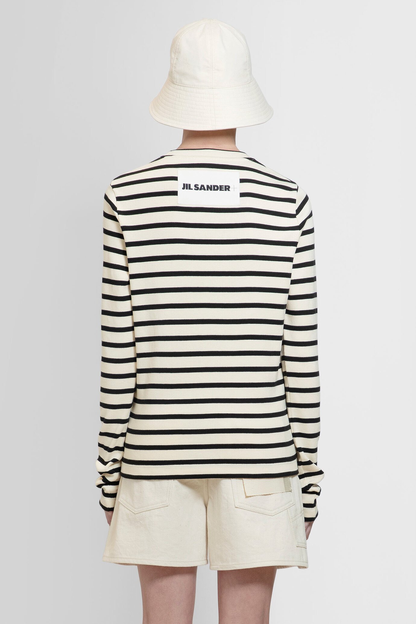 Shop Jil Sander T-shirt In Nude