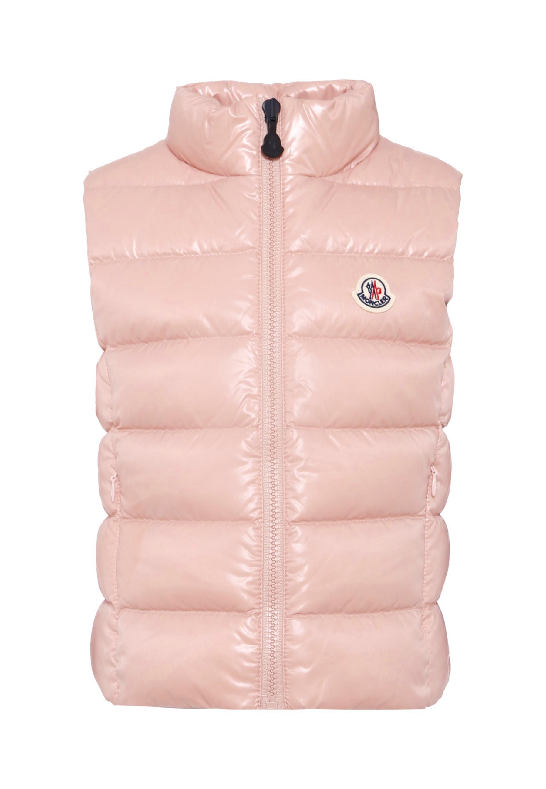Moncler Ghany Down Vest In Pink
