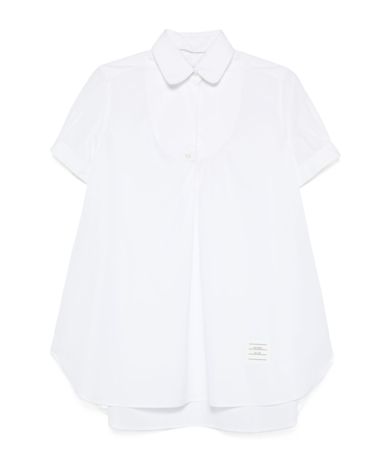Thom Browne Bib-detail Poplin Tunic