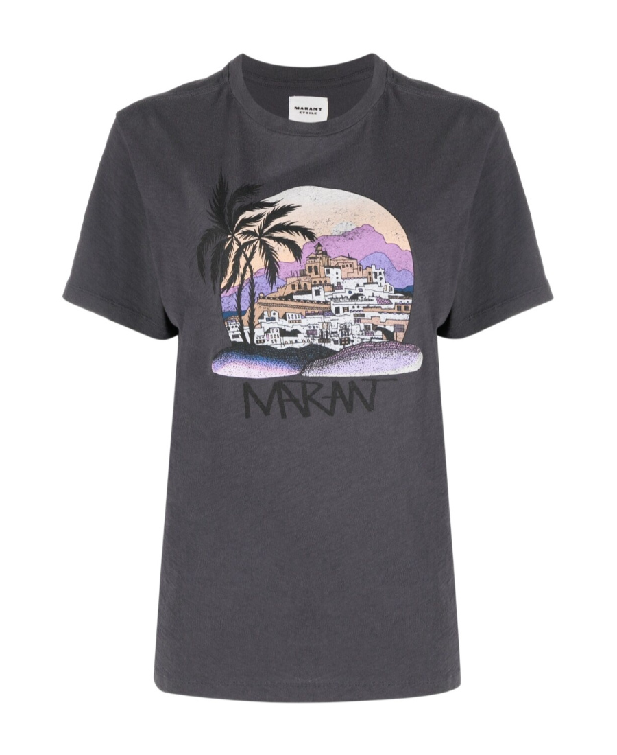 ISABEL MARANT ÉTOILE ZEWEL PRINTED TEE-SHIRT