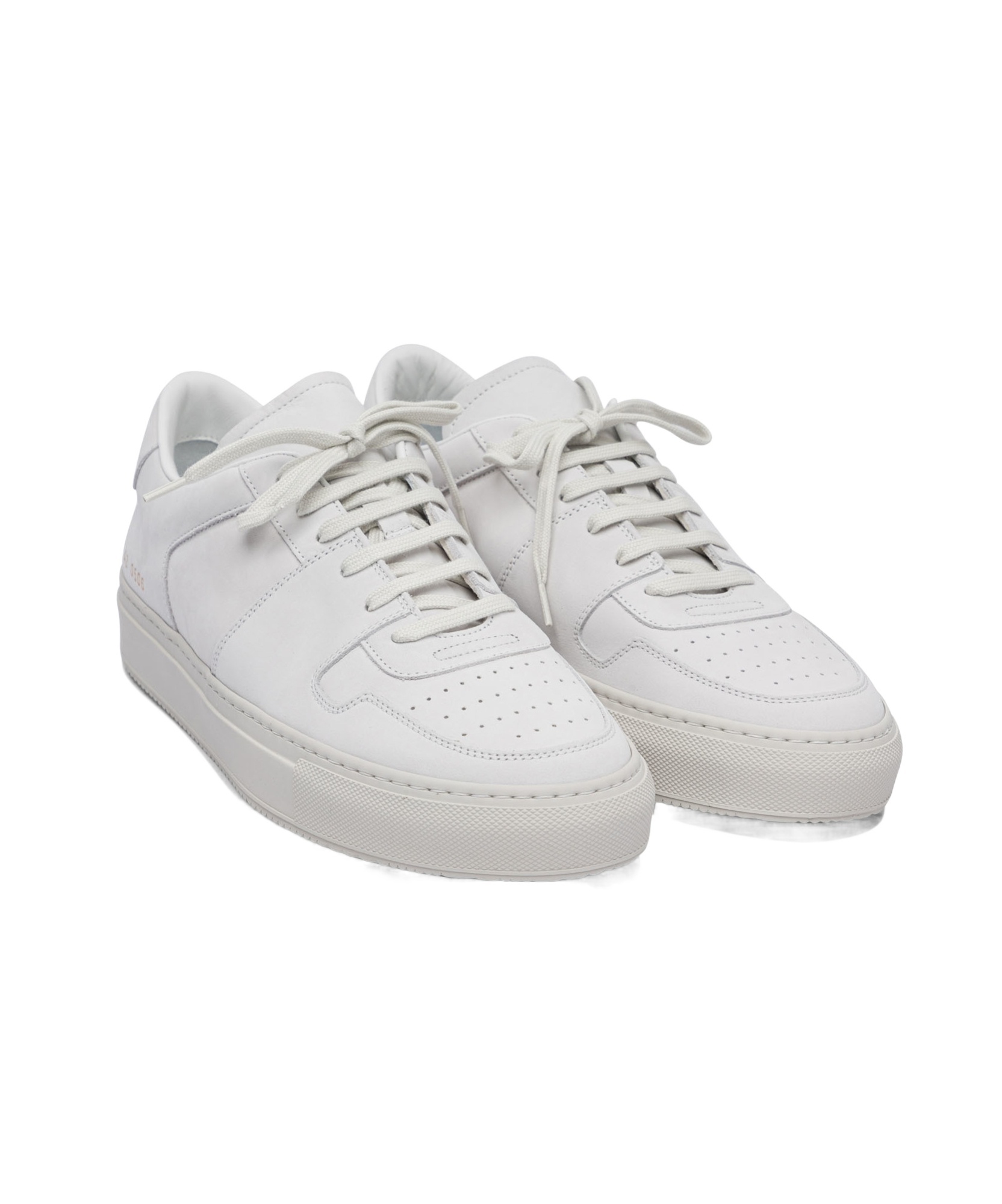 Common Projects Round Head Low-cut Casual Shoes In White