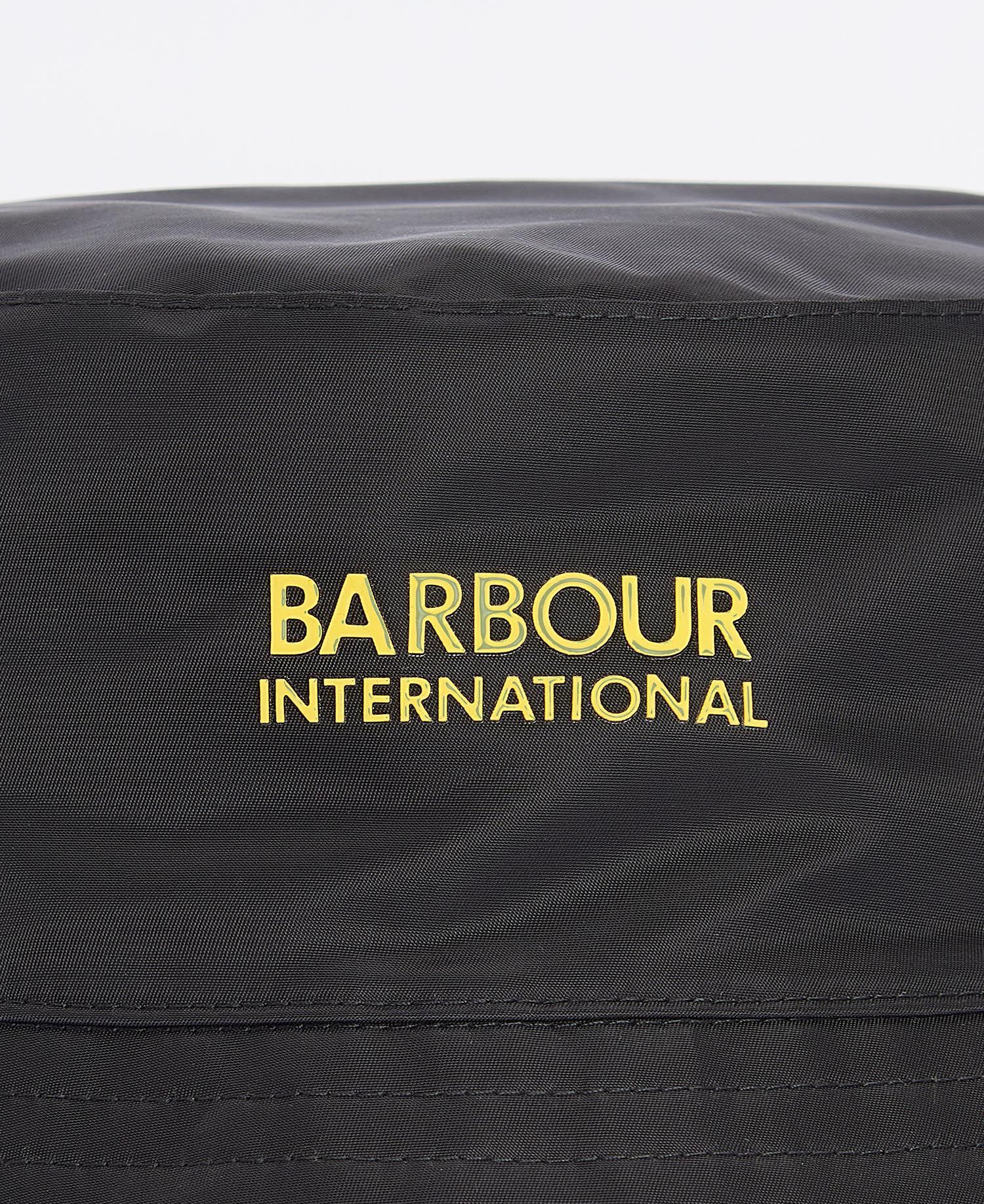 Barbour Double-sided Fisherman's Hat With Logo In Black
