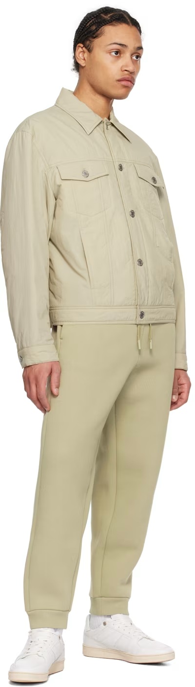 Ami Alexandre Mattiussi Front Button Casual Jacket In Green