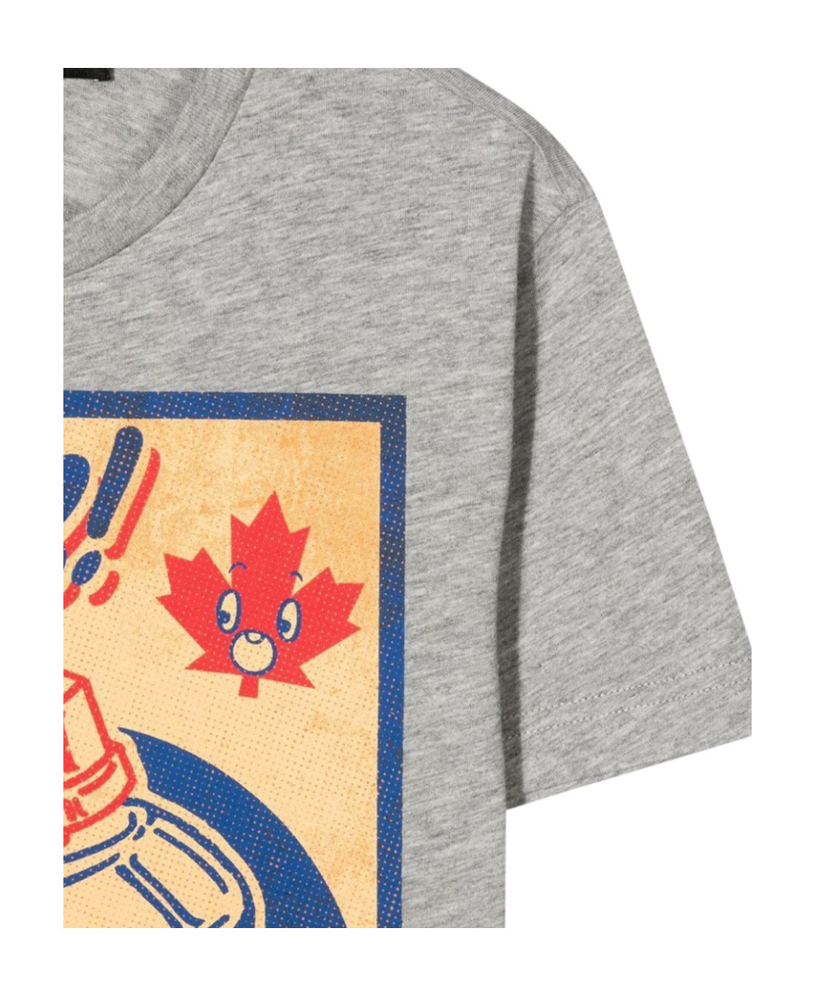 DSQUARED2 SHORT-SLEEVED T-SHIRT WITH ROUND NECK