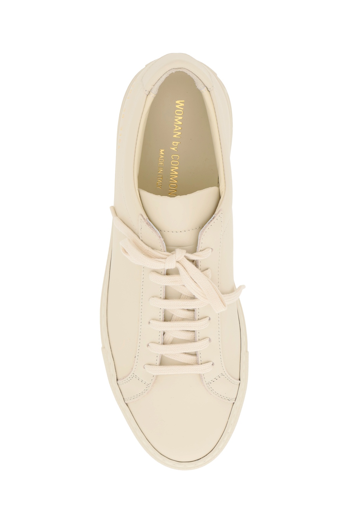 Common Projects Original Achilles Leather Sneakers In Nude