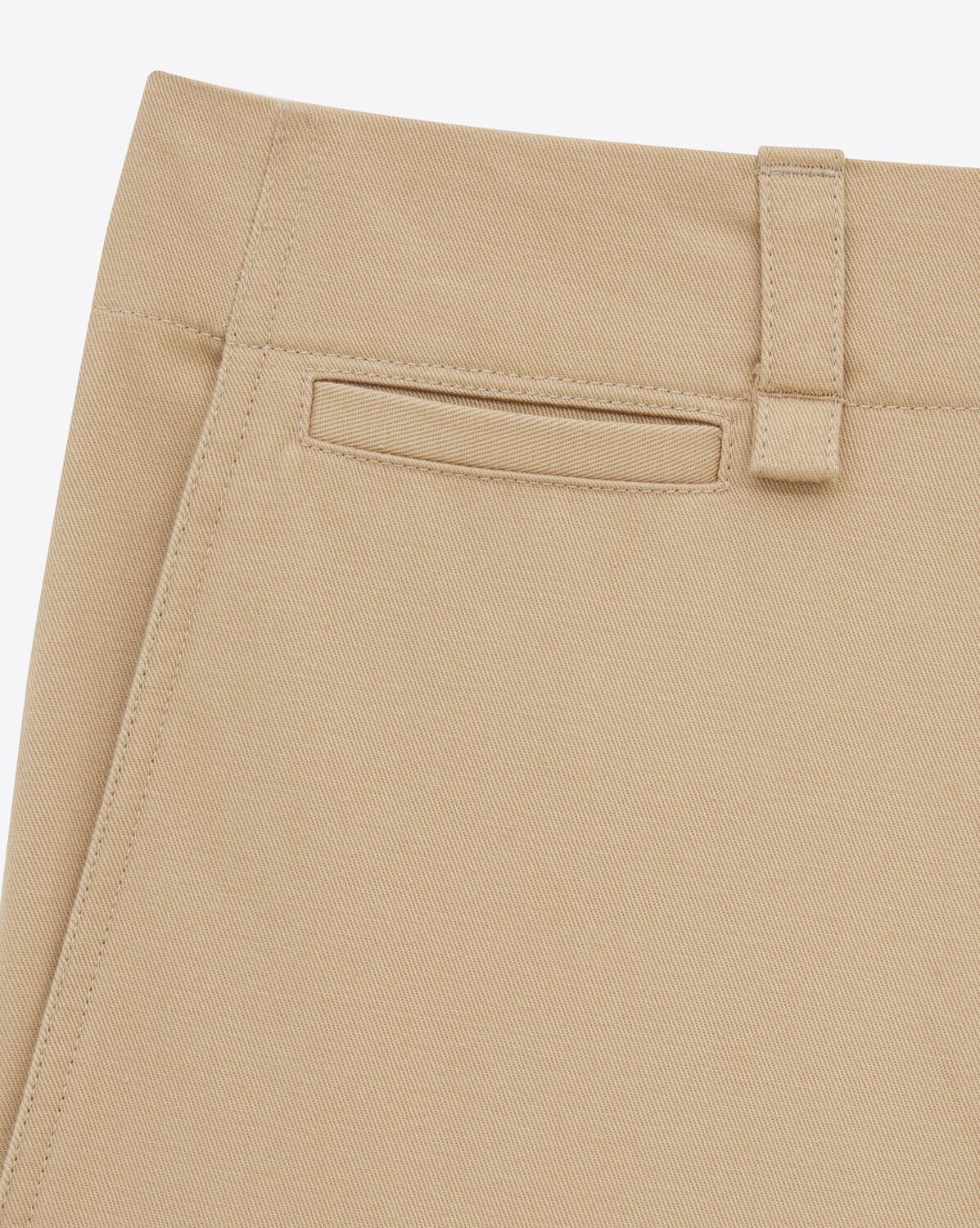 Saint Laurent Flared Pants In Nude
