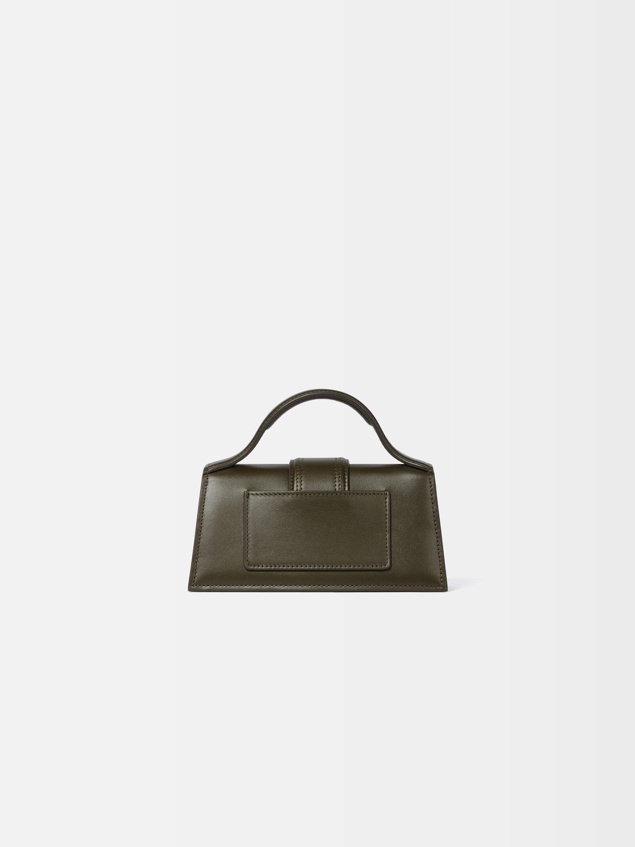 Jacquemus The Bambino Top-handle Leather Tote Bag In Brown