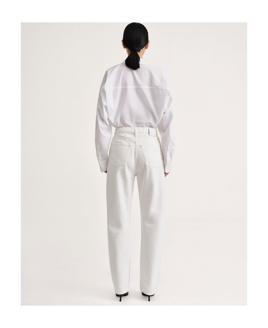 TOTÊME TOTME HIGH-WAISTED STRAIGHT LEG JEANS