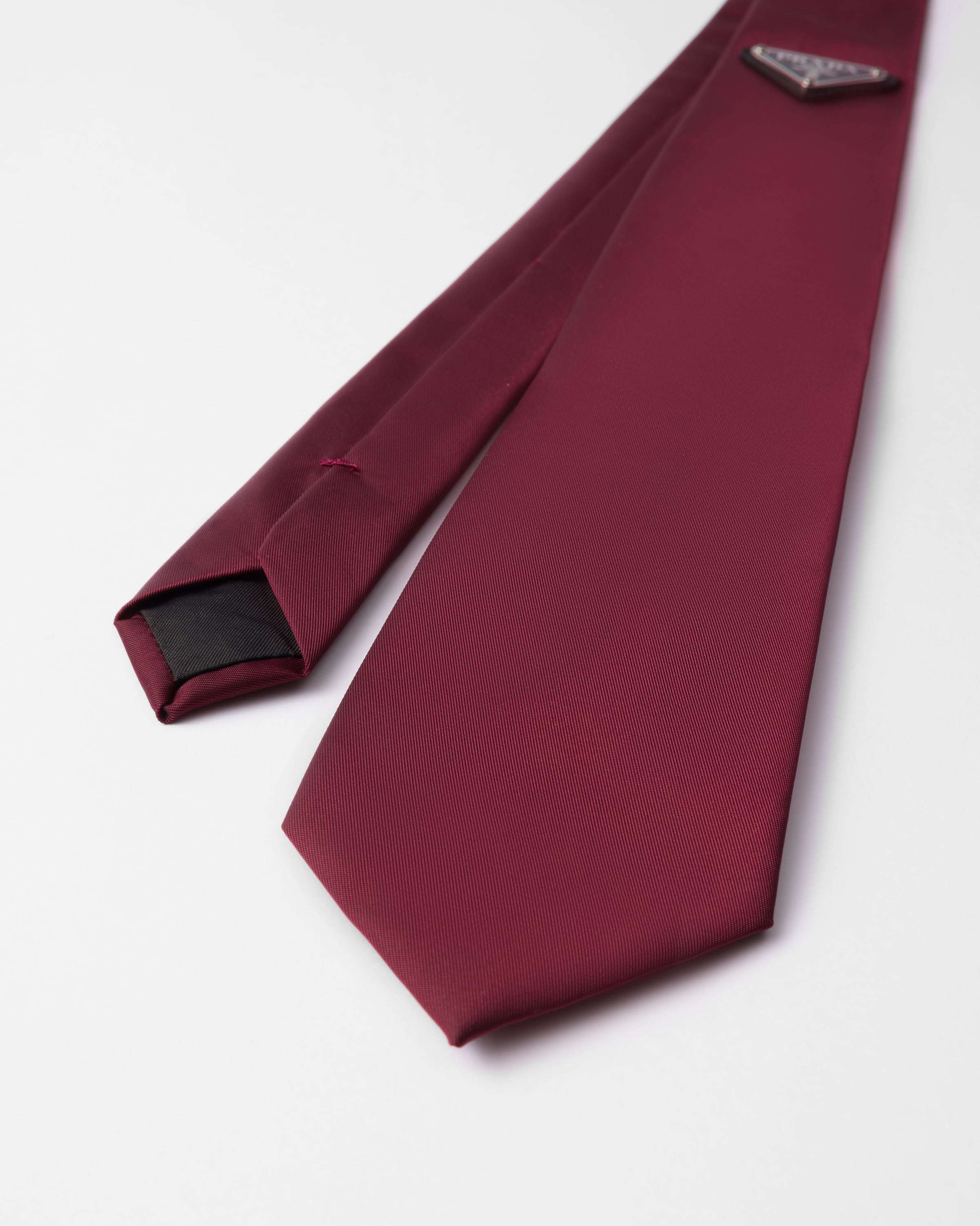 PRADA RE-NYLON GABARDINE TIE