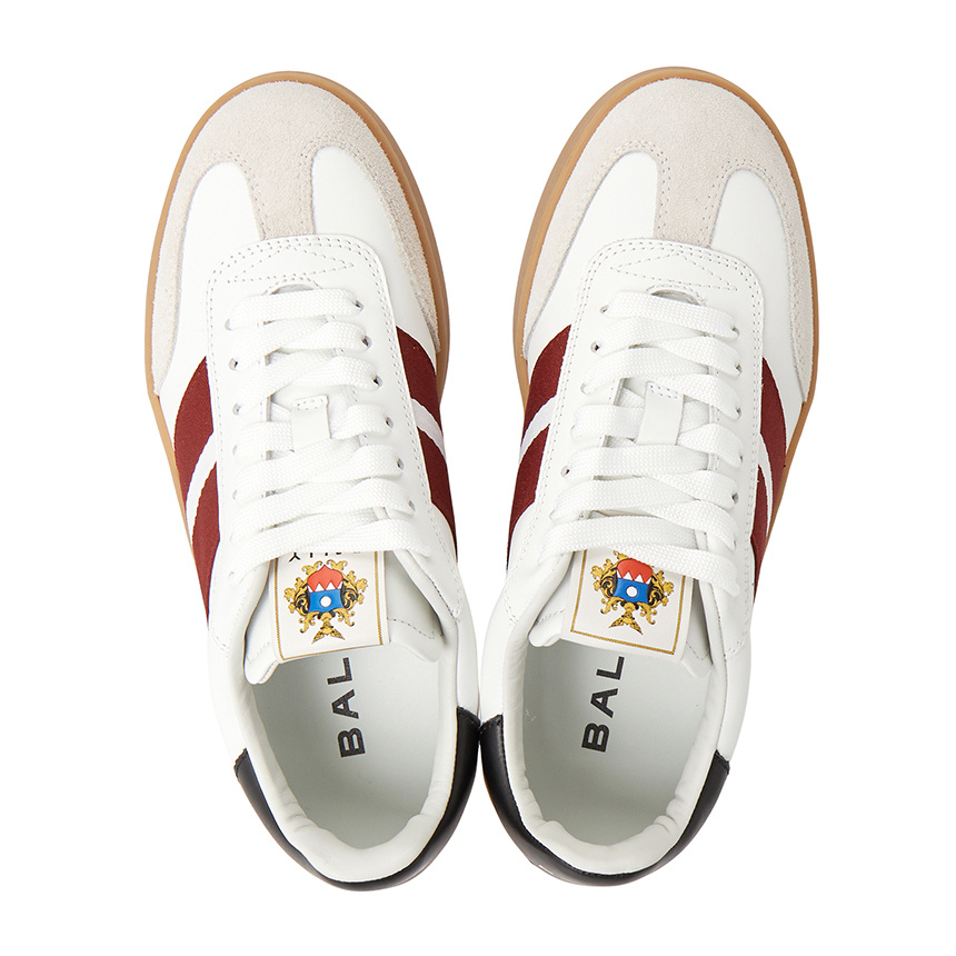 Bally Lace-up Sneakers In White