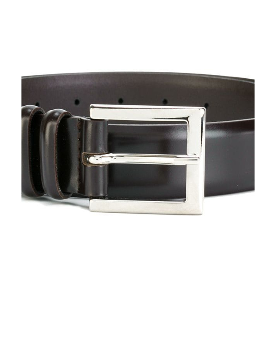 Orciani Double Loop Buckle Belt