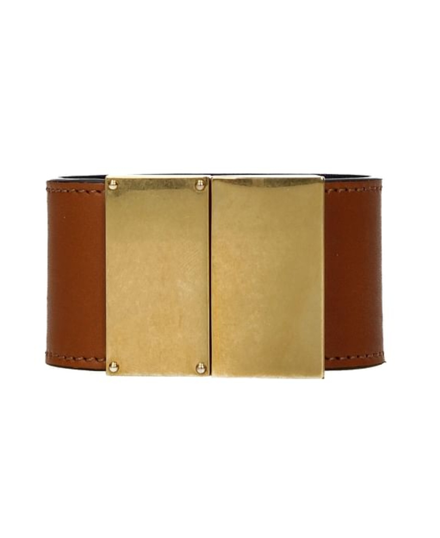 Celine Retro Effect Bracelet In Yellow