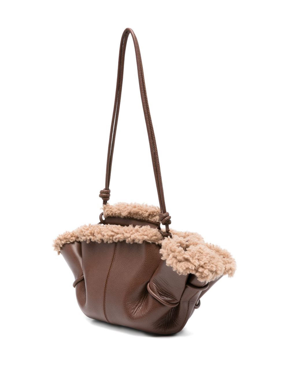 Hereu Handle Shoulder Bag In Green