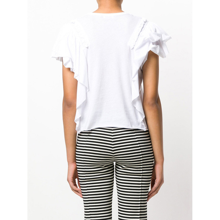 Red Valentino Rope T-shirt In White