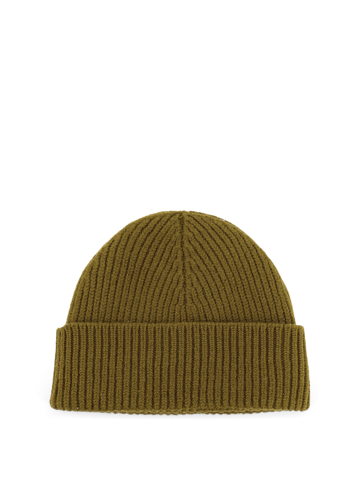 Ami Alexandre Mattiussi Ami Logo Embroidered Turn Up Beanie