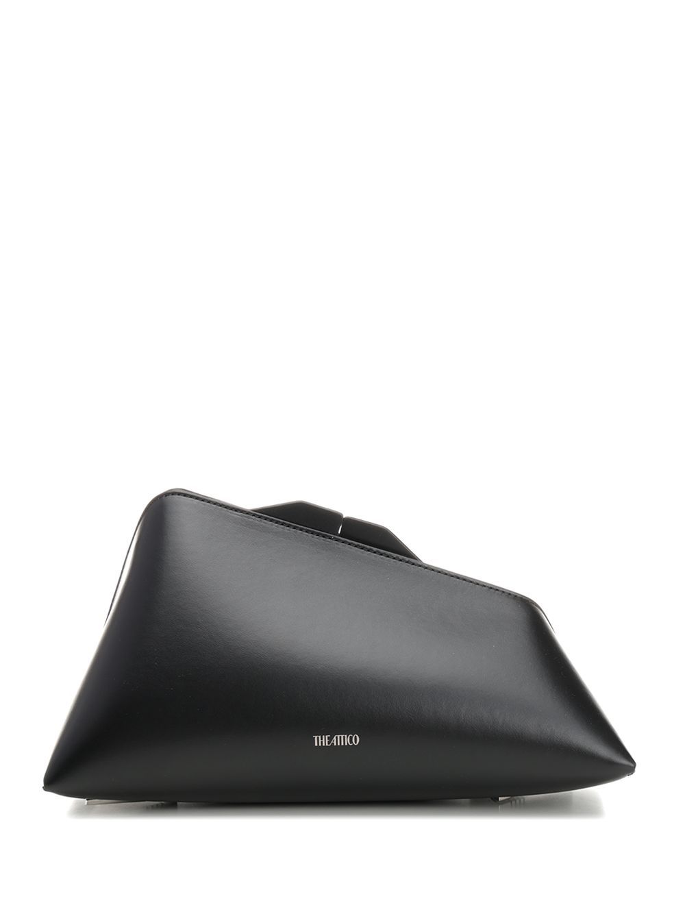 Attico Patterned Clutch In Black