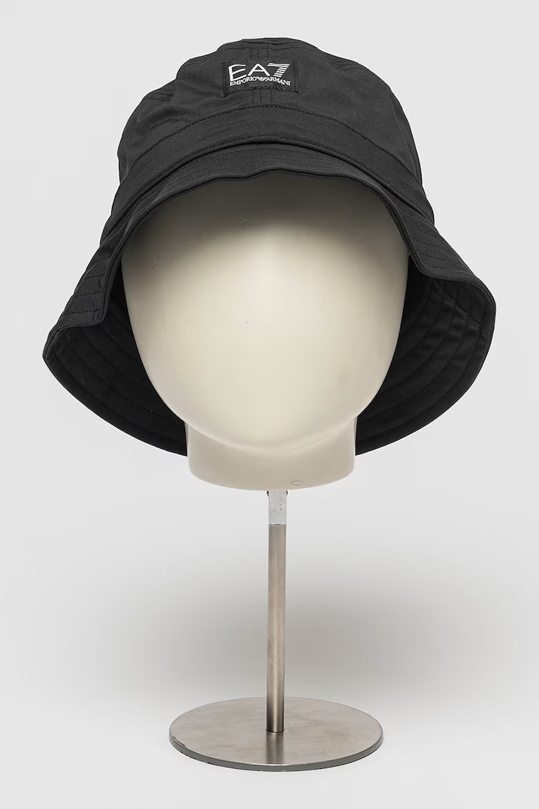 Ea7 Logo Hat In Black