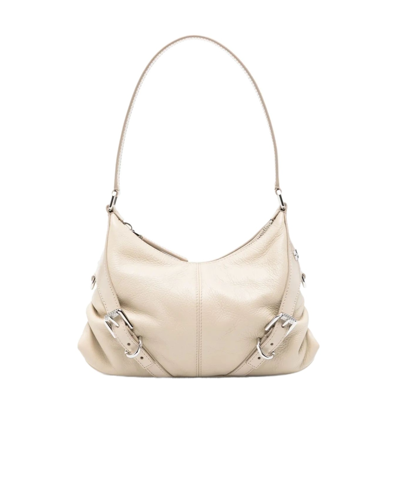 Givenchy Small Voyou Shoulder Bag In Natural Beige