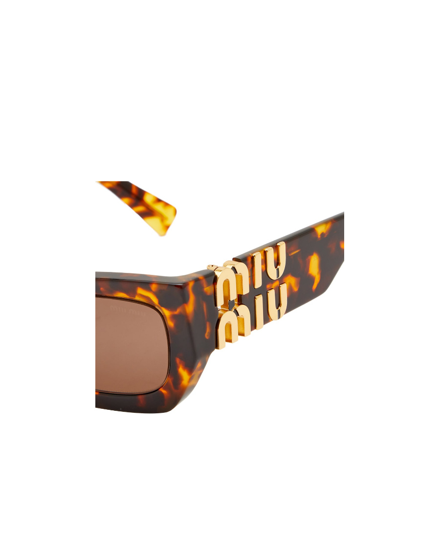 Miu Miu Woman Sunglass Mu 10ws In Brown
