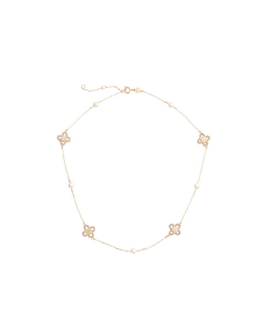 Tory Burch Kira Clover Necklace